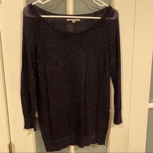 Gap sheer, sparkly top